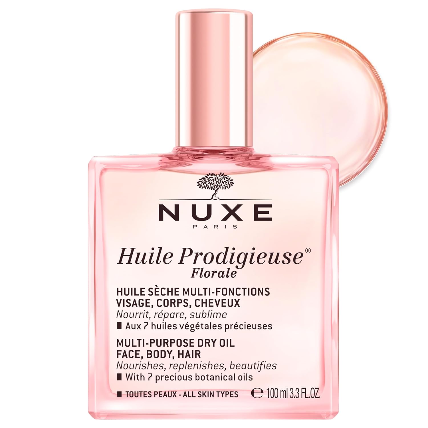 Detalle de NUXE 3264680015946 Huile Prodigieuse Florale Dry Oil for Face, Body & Hair