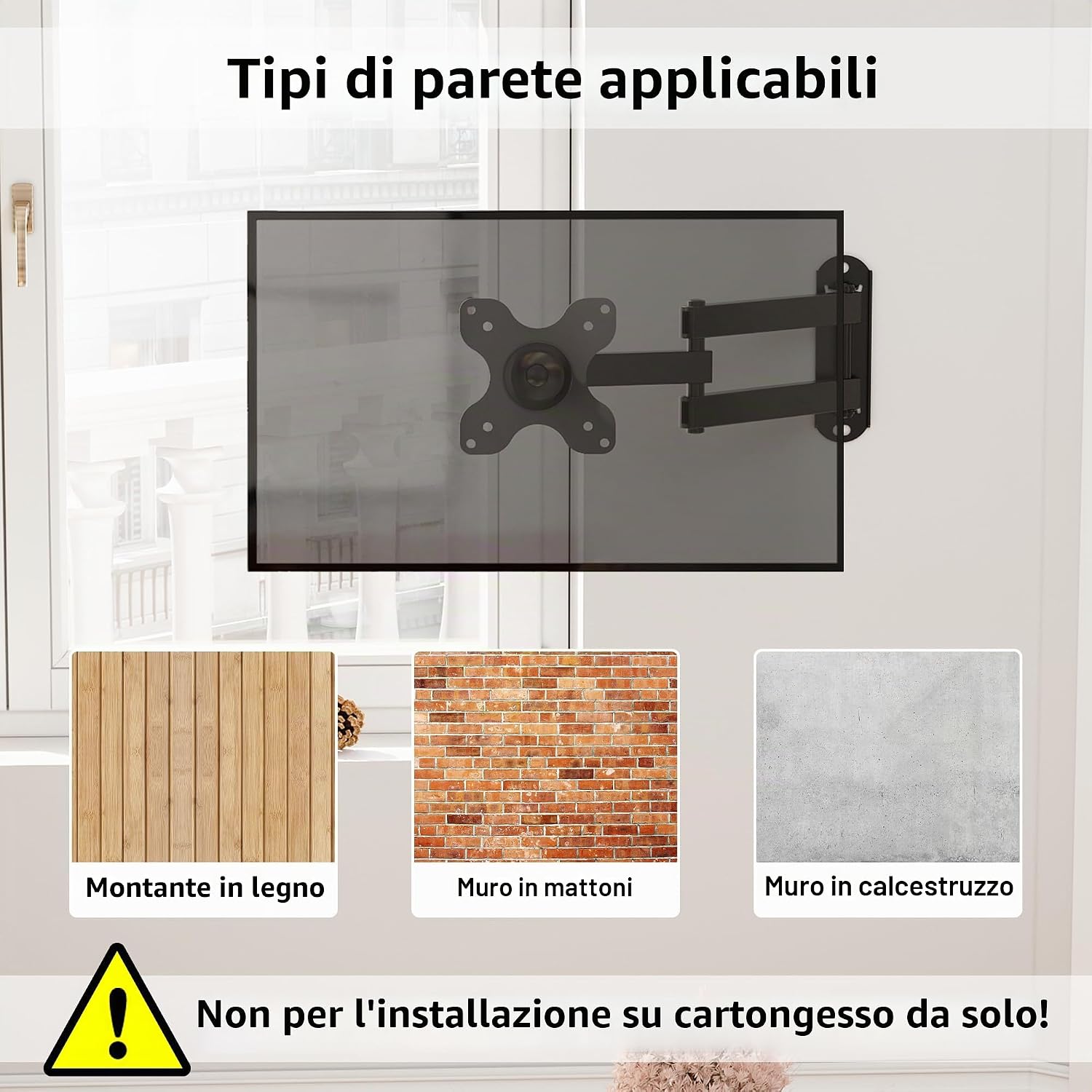 Thumbnail 5 de BONTEC Supporto TV 13-30 pollici