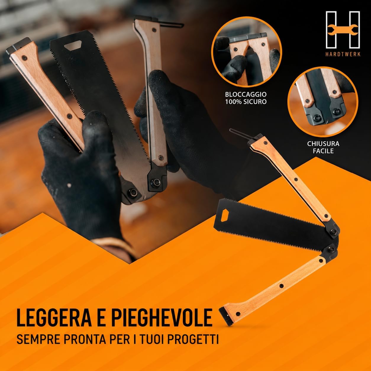 Thumbnail 6 de HARDTWERK Sega giapponese Congo – pieghevole a due lati con lama SK5