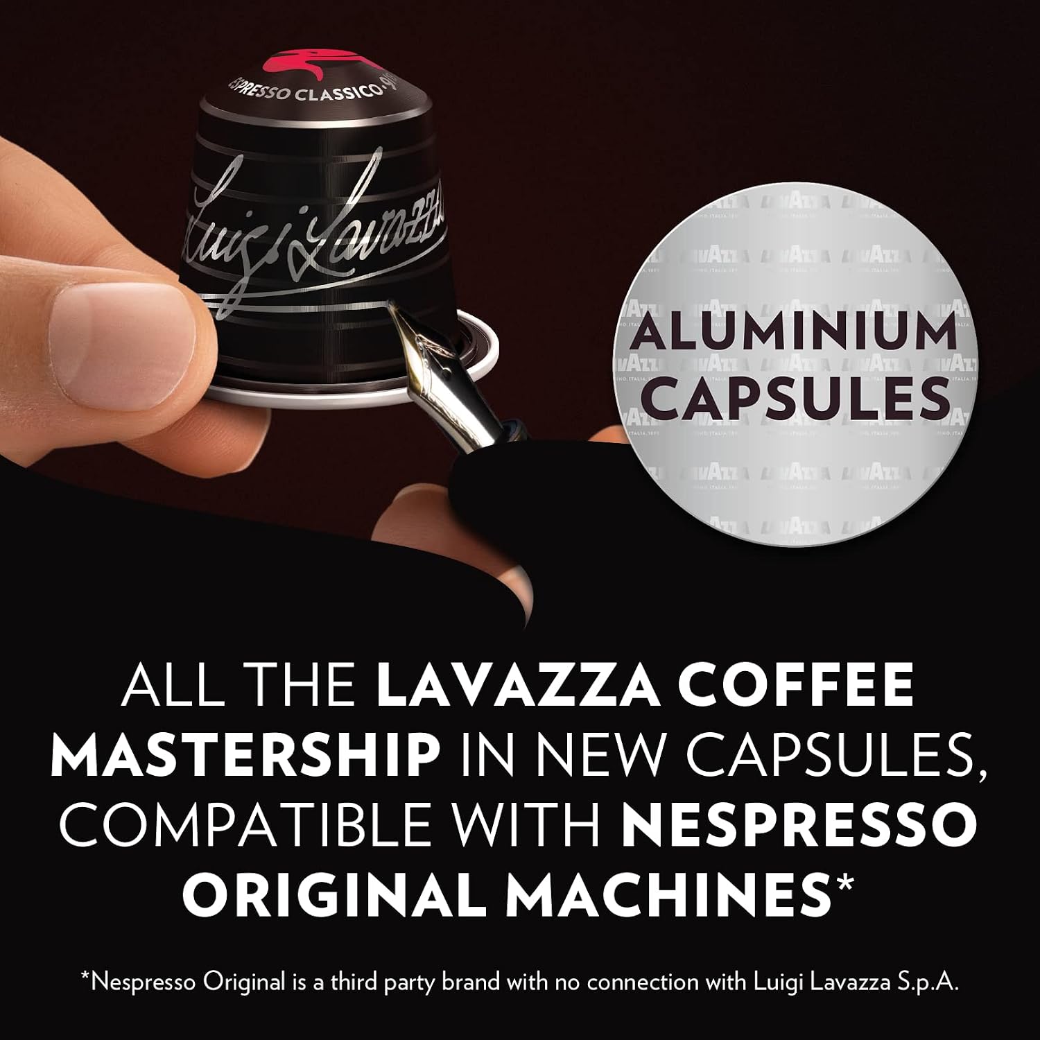Thumbnail 1 de Lavazza Espresso Maestro Classico – 30 Aluminium Capsules for Nespresso Machines