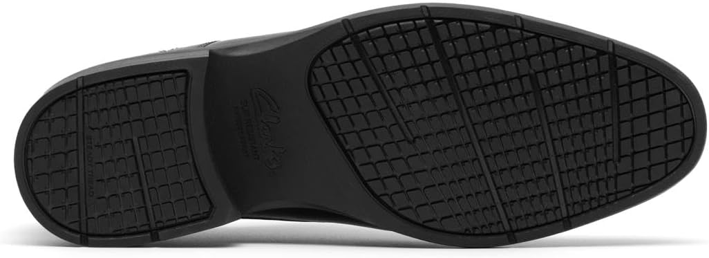 Thumbnail 3 de Clarks Steadwell Cap en cuir noir