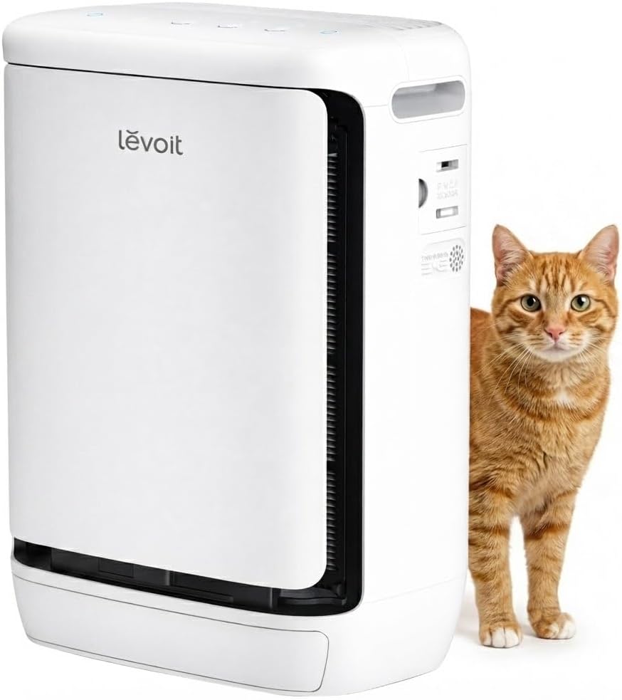 Thumbnail 6 de Levoit Sprout Smart Air Purifier for Bedroom – 5 Smart Sensors, 7 Air Quality Factors, HEPA Filtration