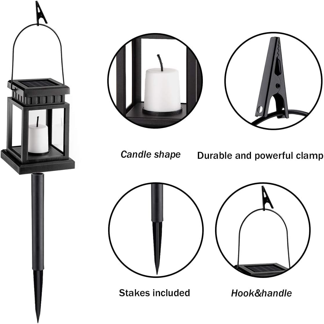 Thumbnail 6 de GIGALUMI Solar Lanterns 8-Pack