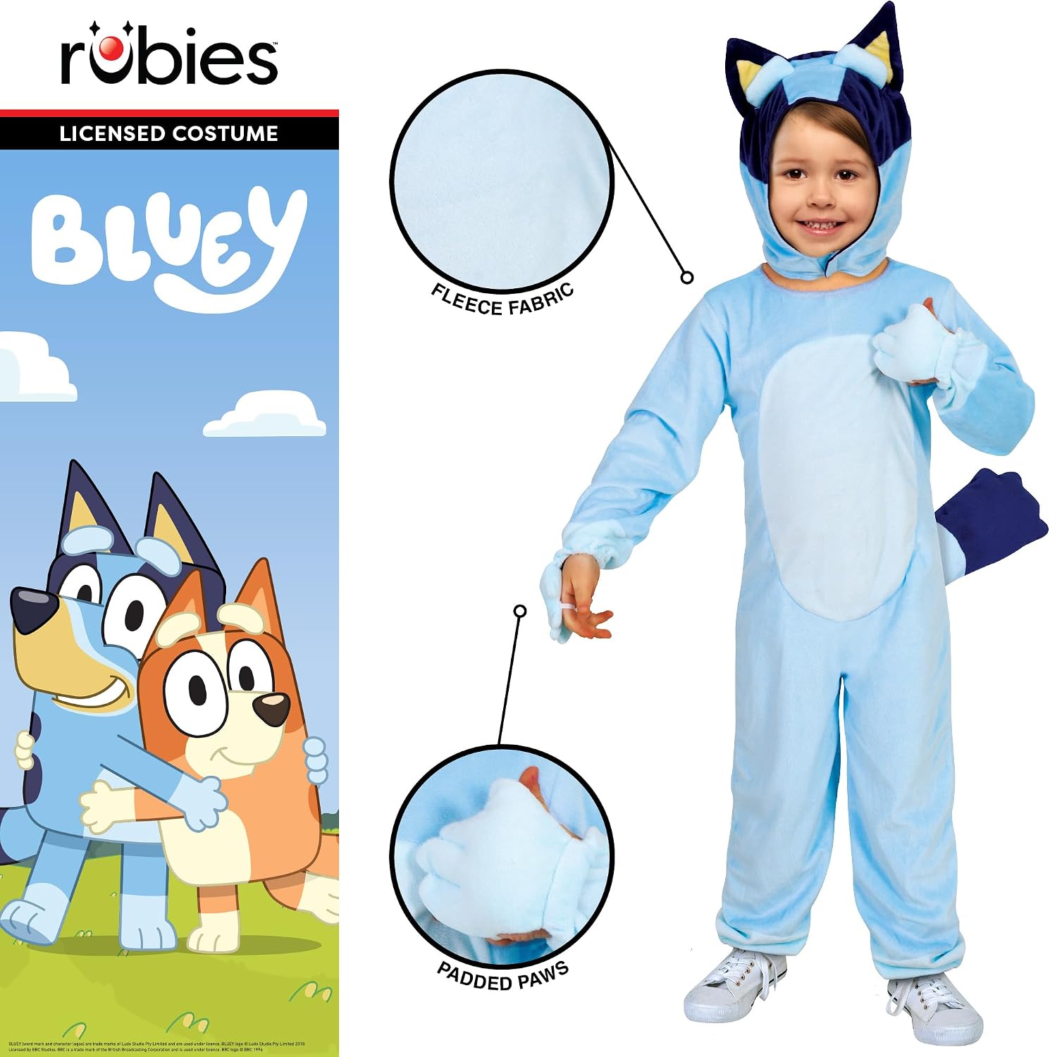Thumbnail 1 de Rubies Bluey Child Costume 3-4 years