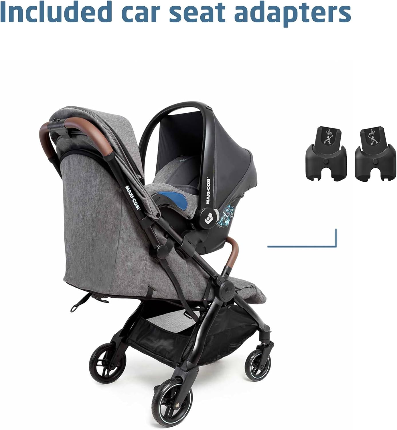 Thumbnail 6 de Maxi-Cosi Eva3 Baby Stroller: Lightweight, One-Hand Fold, 0–22 kg, 0–4 Years