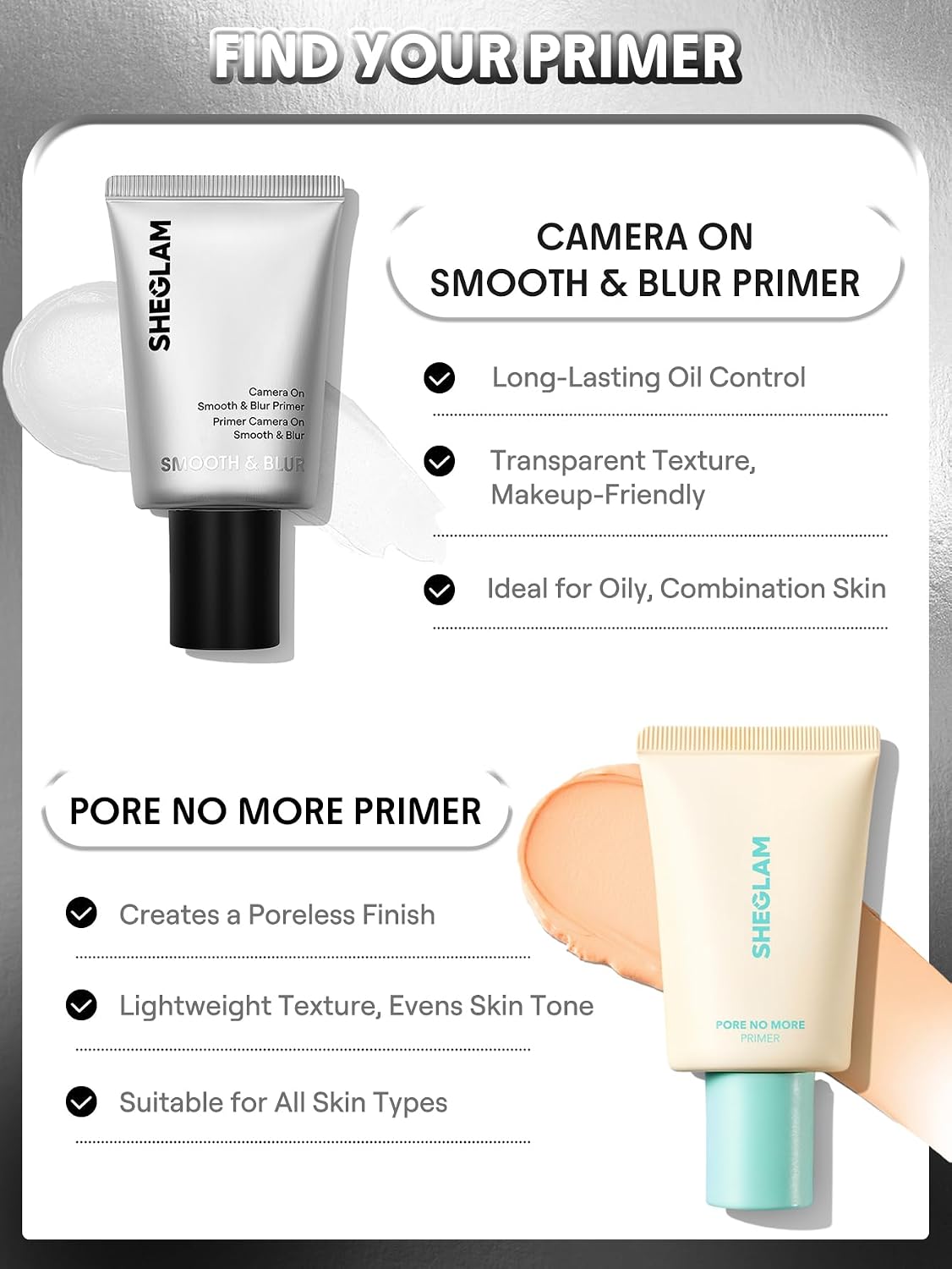 Thumbnail 2 de SHEGLAM Camera On Smooth Blur Primer