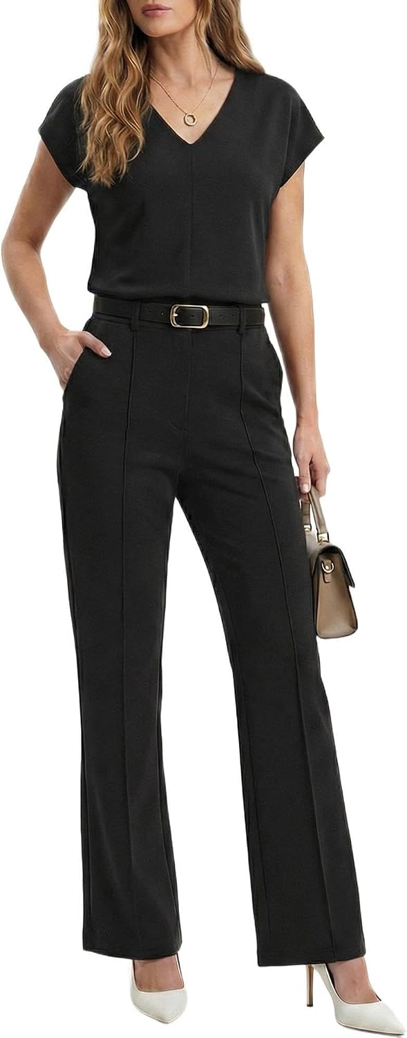 Detalle de GRECERELLE Womens 2-Piece Tracksuit – Airport Lounge Travel Set