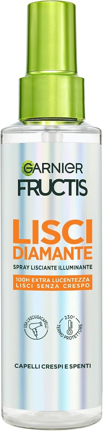 Imagen de Garnier Fructis Diamond Sleek Spray Lisciante per capelli indisciplinati, 150 ml en OfertitasTOP