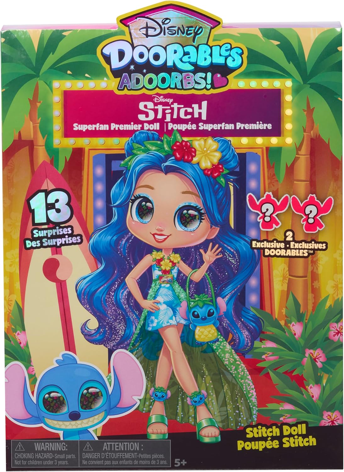 Detalle de Stitch Disney Doorables ADOORBS 14 cm
