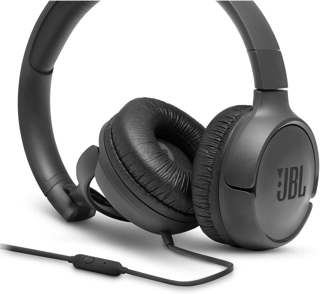 Detalle 1 de JBL wired on-ear headphones with 3.5 mm connection