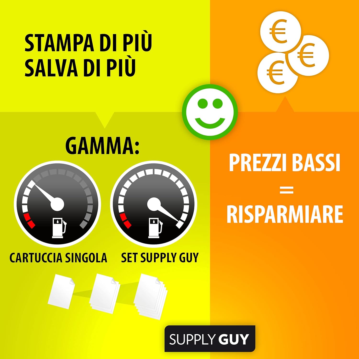 Thumbnail 3 de Supply Guy inchiostro nero pigmentato compatibile Epson 102 per EcoTank ET-4850 e ET-2850 (3 flaconi da 127 ml)