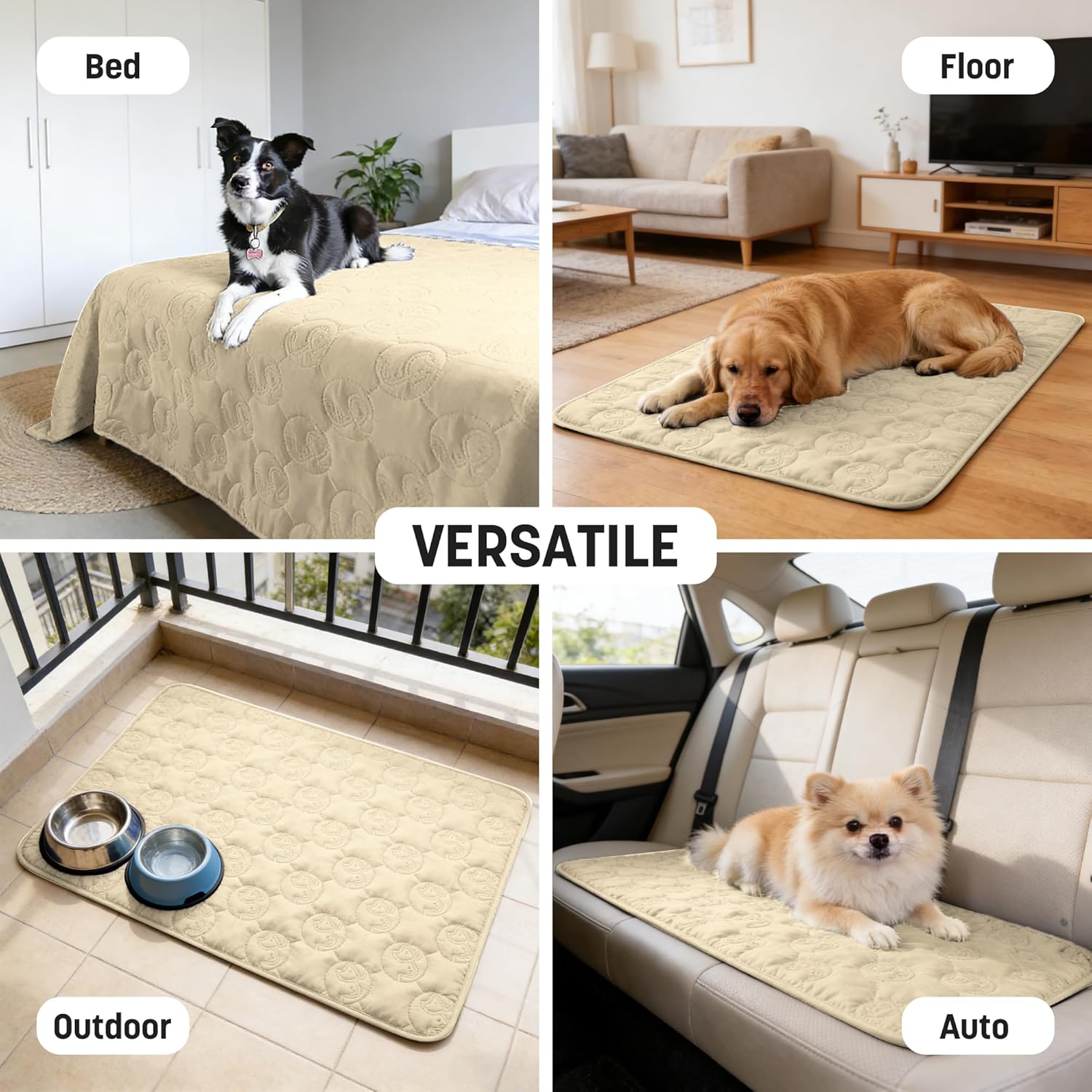 Thumbnail 5 de Pawsee Coperta impermeabile per cani 203 x 152 cm, copridivano lavabile antiscivolo