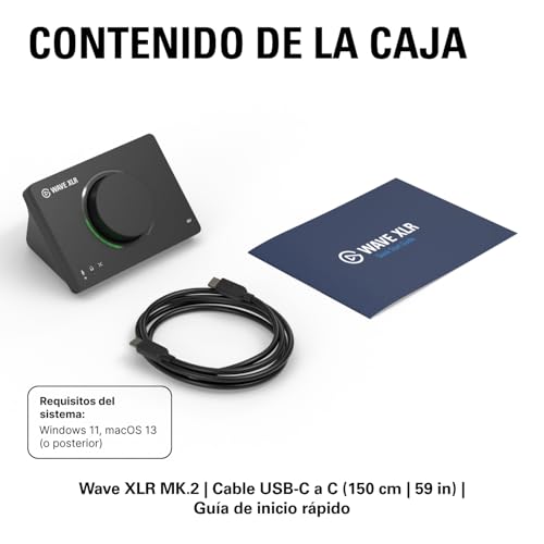 Thumbnail 12 de Elgato Wave XLR MK.2: interfaz USB con DSP integrado para estudio móvil