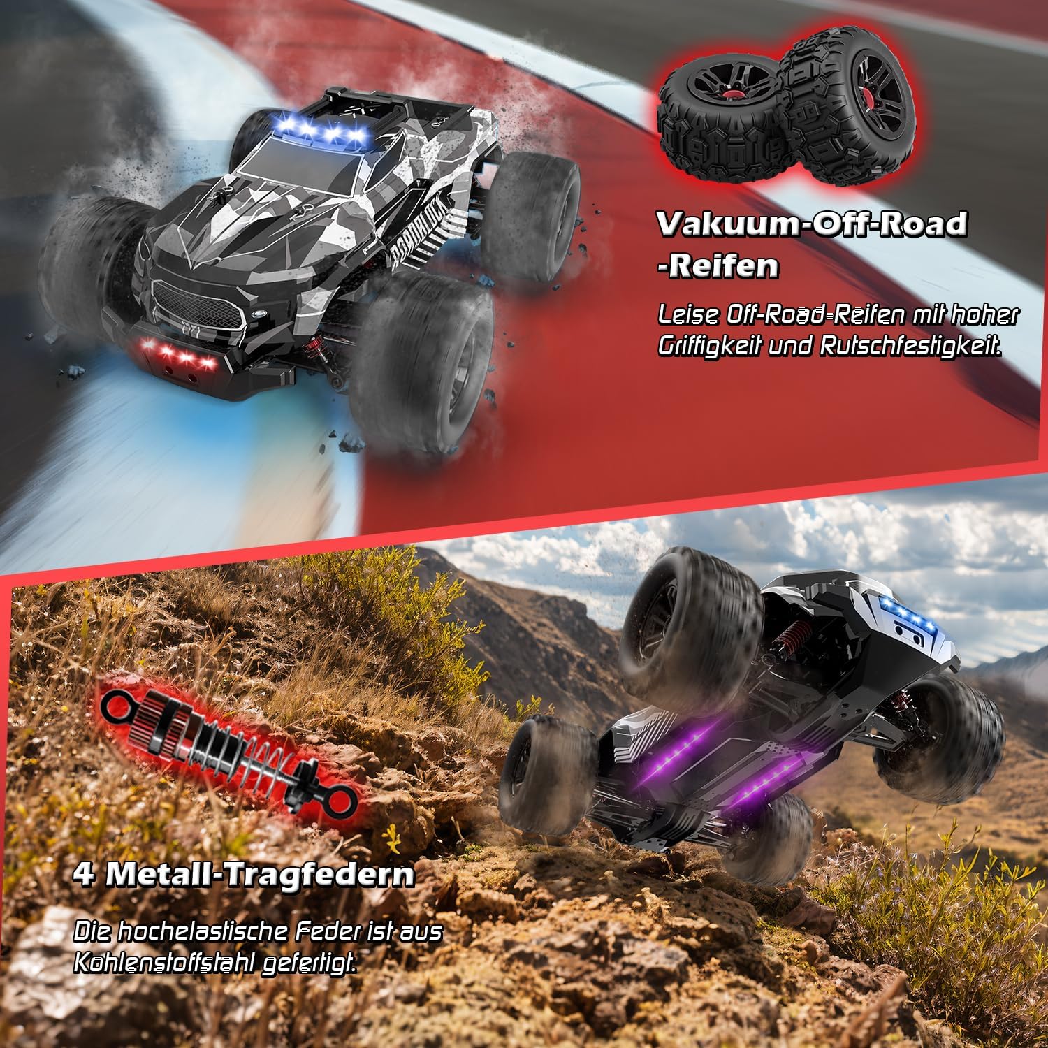 Detalle 2 de RC Monstertruck 1:14 mit 40 km/h