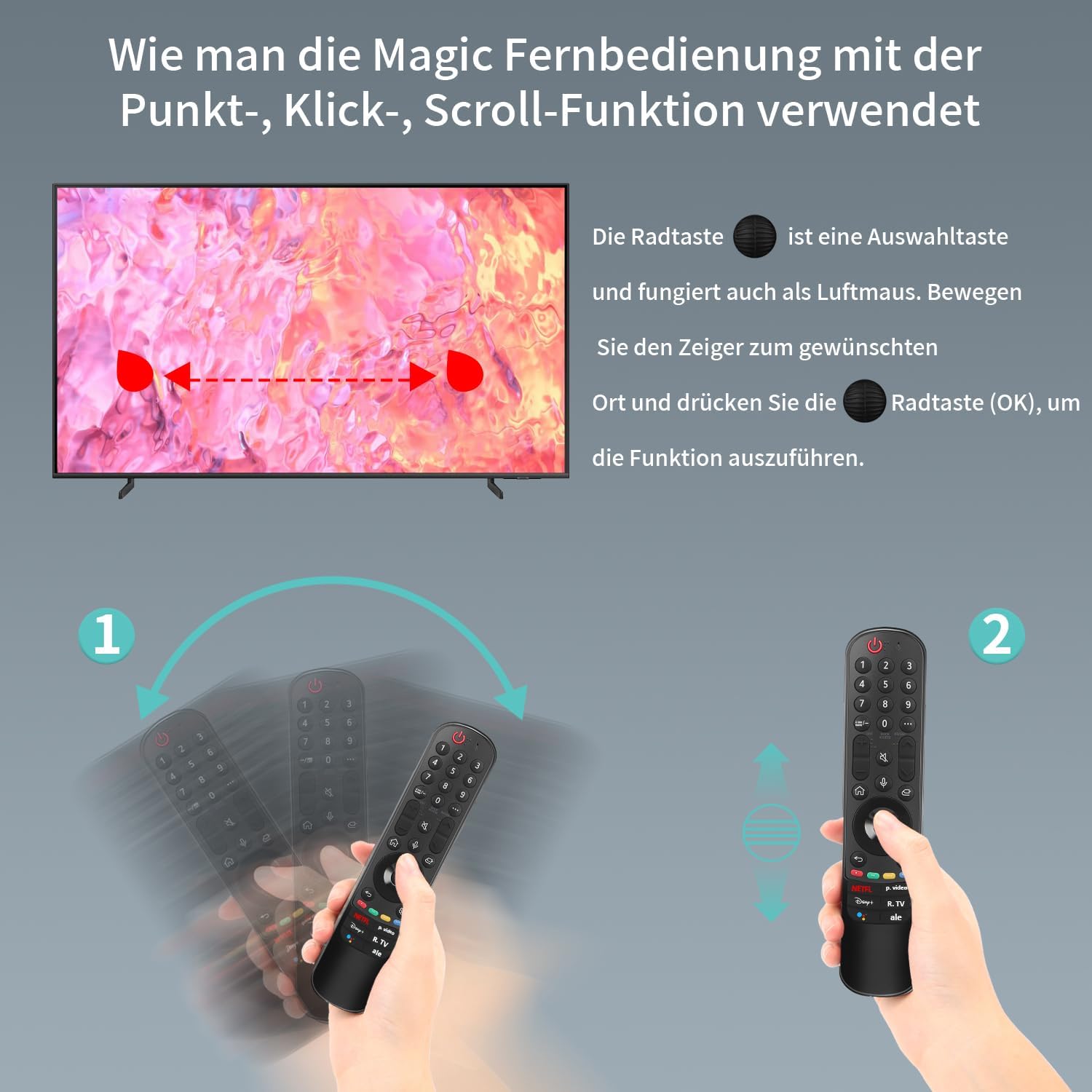 Thumbnail 3 de Gvirtue MR22GN LG Magic Fernbedienung