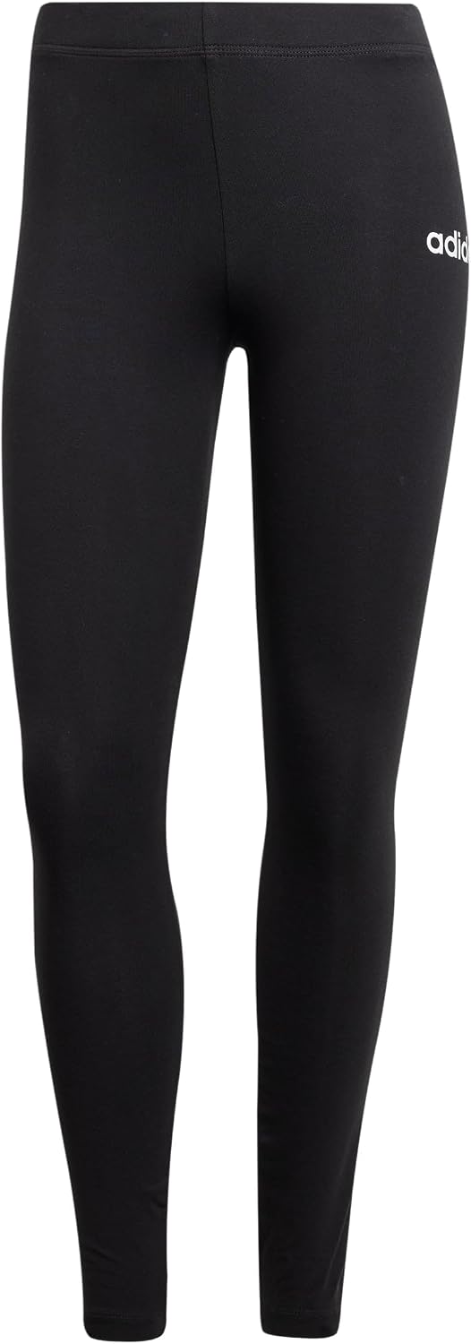 Detalle de Adidas Essentials Linear Cotton Leggings mujer talle alto