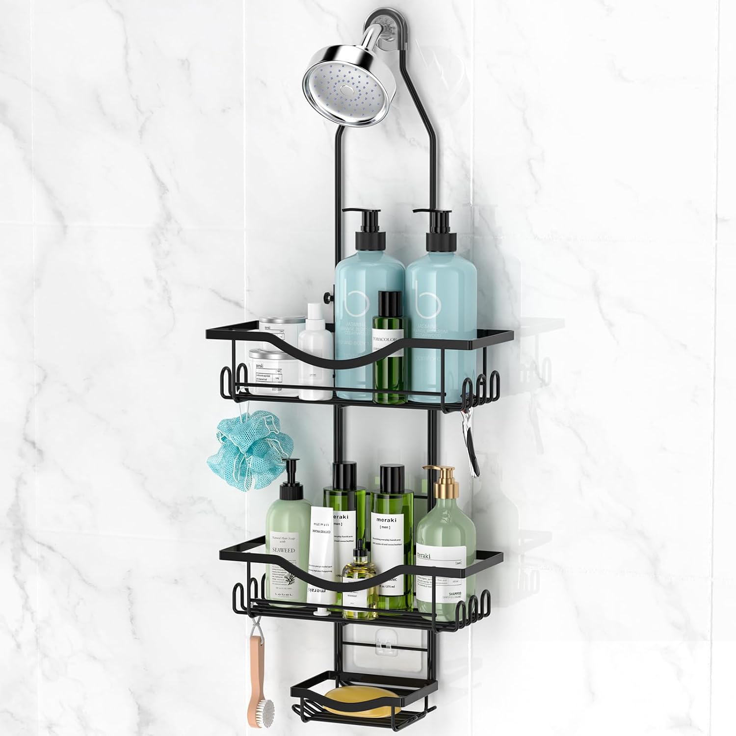 Detalle de REINHARDT Shower Caddy, Extra Long