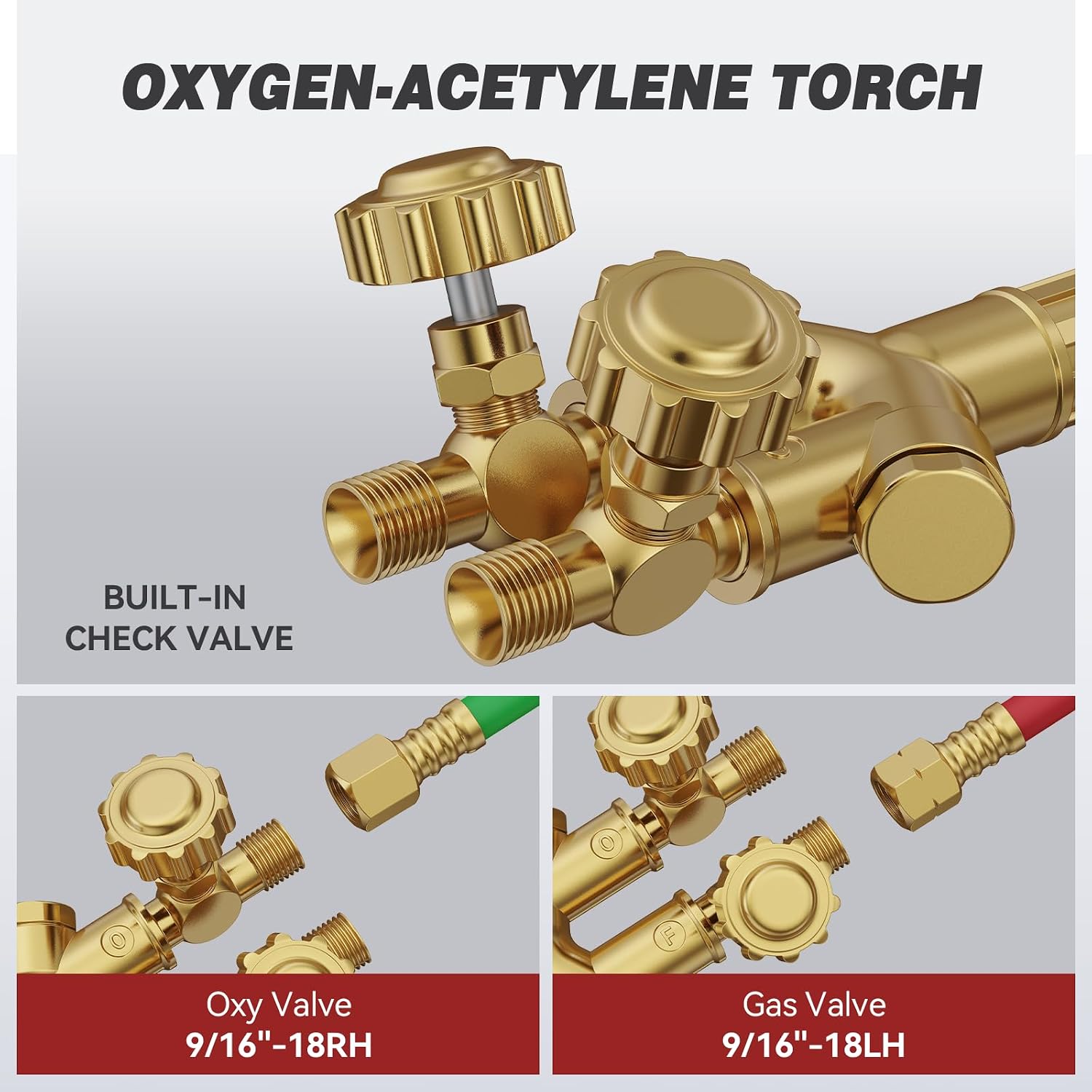 Detalle de ARCCAPTAIN Oxy-acetylene cutting torch kit CA2460