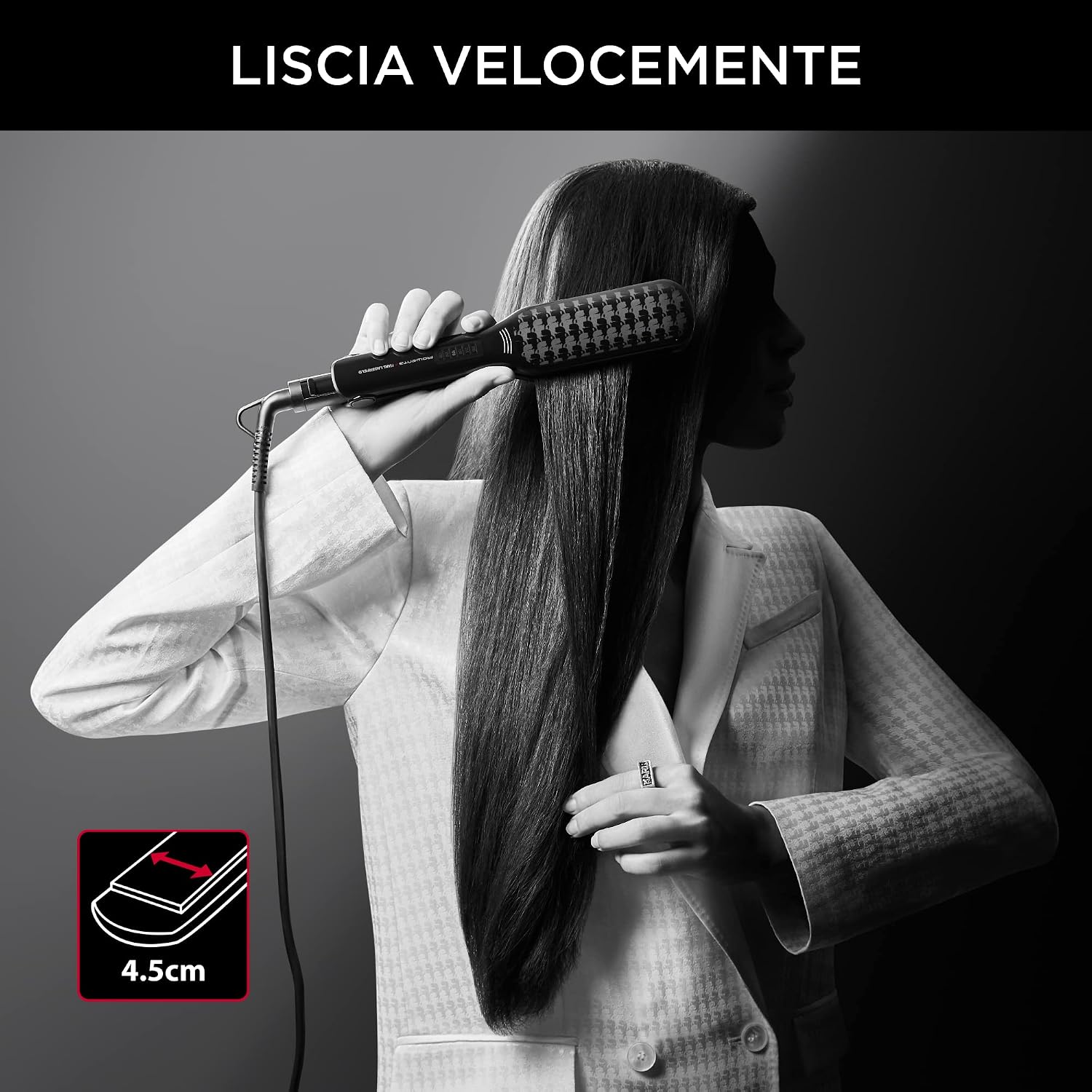 Detalle de Rowenta x KARL LAGERFELD Extra Liss 4,5 cm