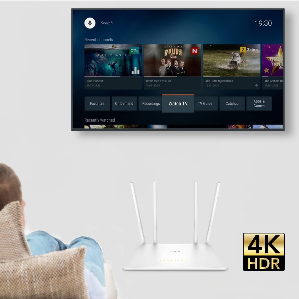 Thumbnail 5 de Cudy WR1200 AC1200 Router WiFi Estensore