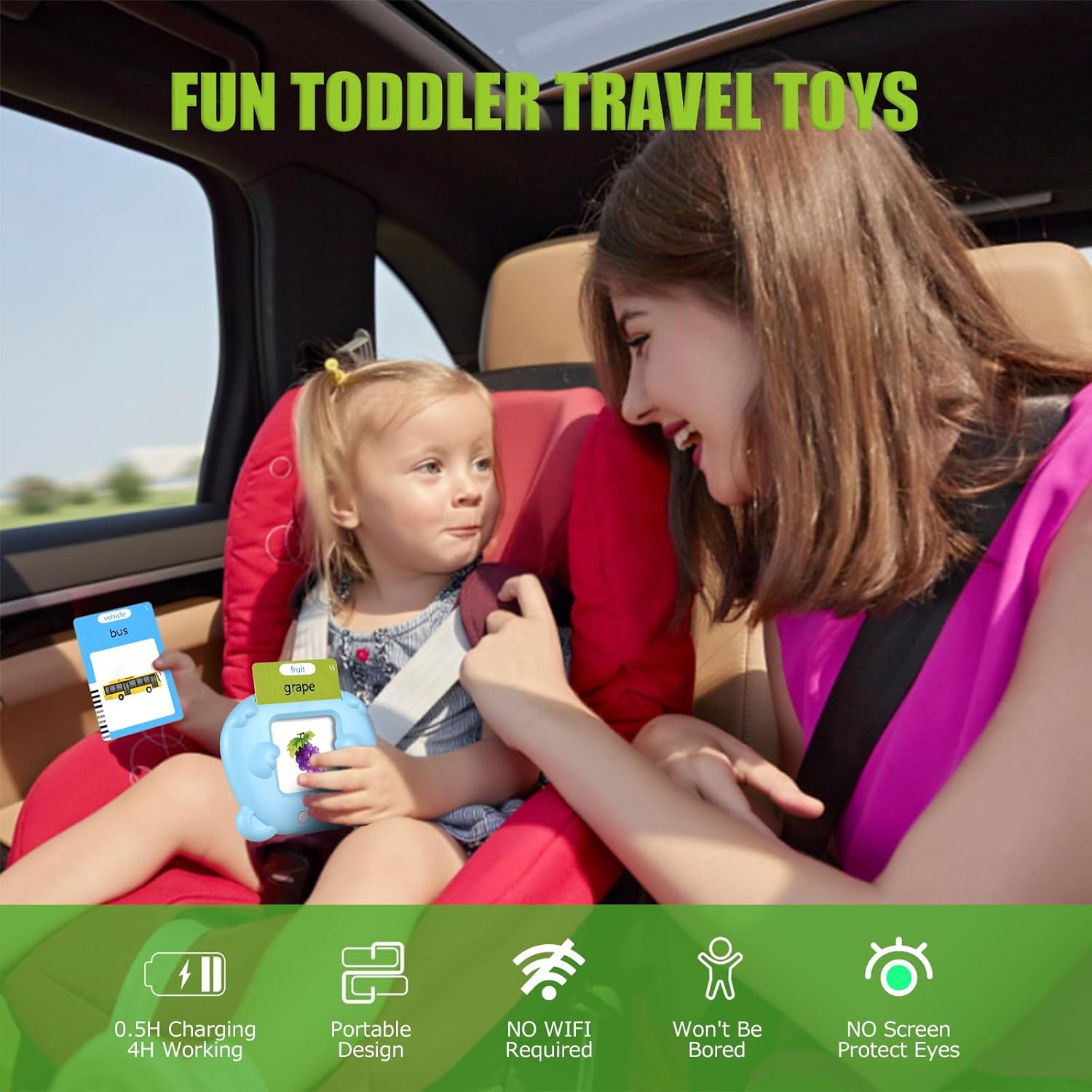 Thumbnail 4 de Talking Flash Cards 510 words educational toys