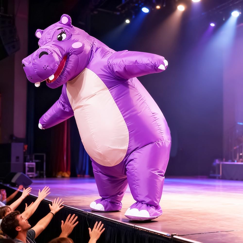 Thumbnail 5 de Yeffute Inflatable Hippo Costume