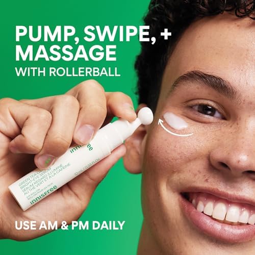 Thumbnail 6 de Innisfree Green Tea Caffeine Depuffing Eye Serum Roll-On