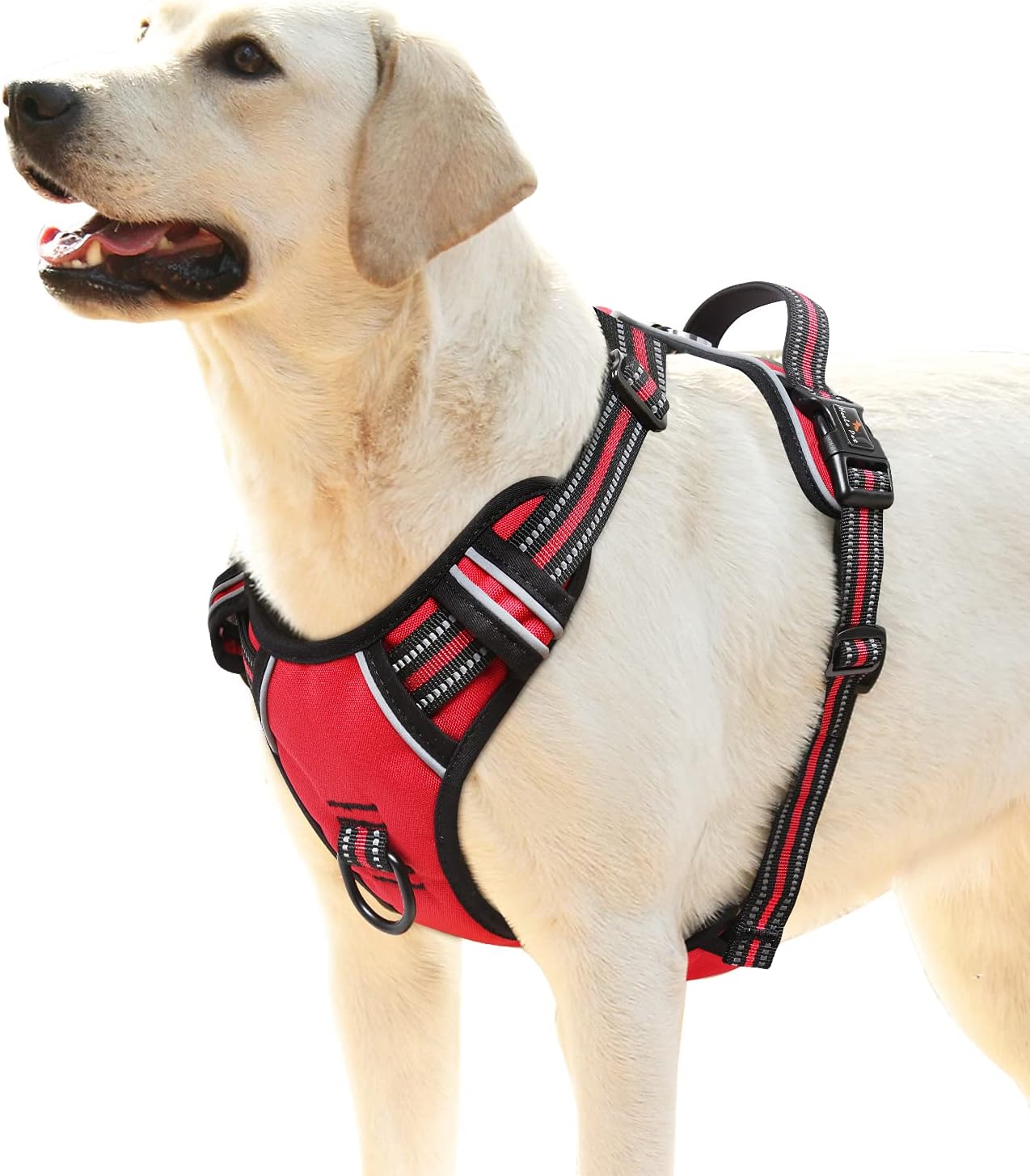 Detalle de HEELE Dog Harness No-Pull Adjustable L reflective vest 🐕