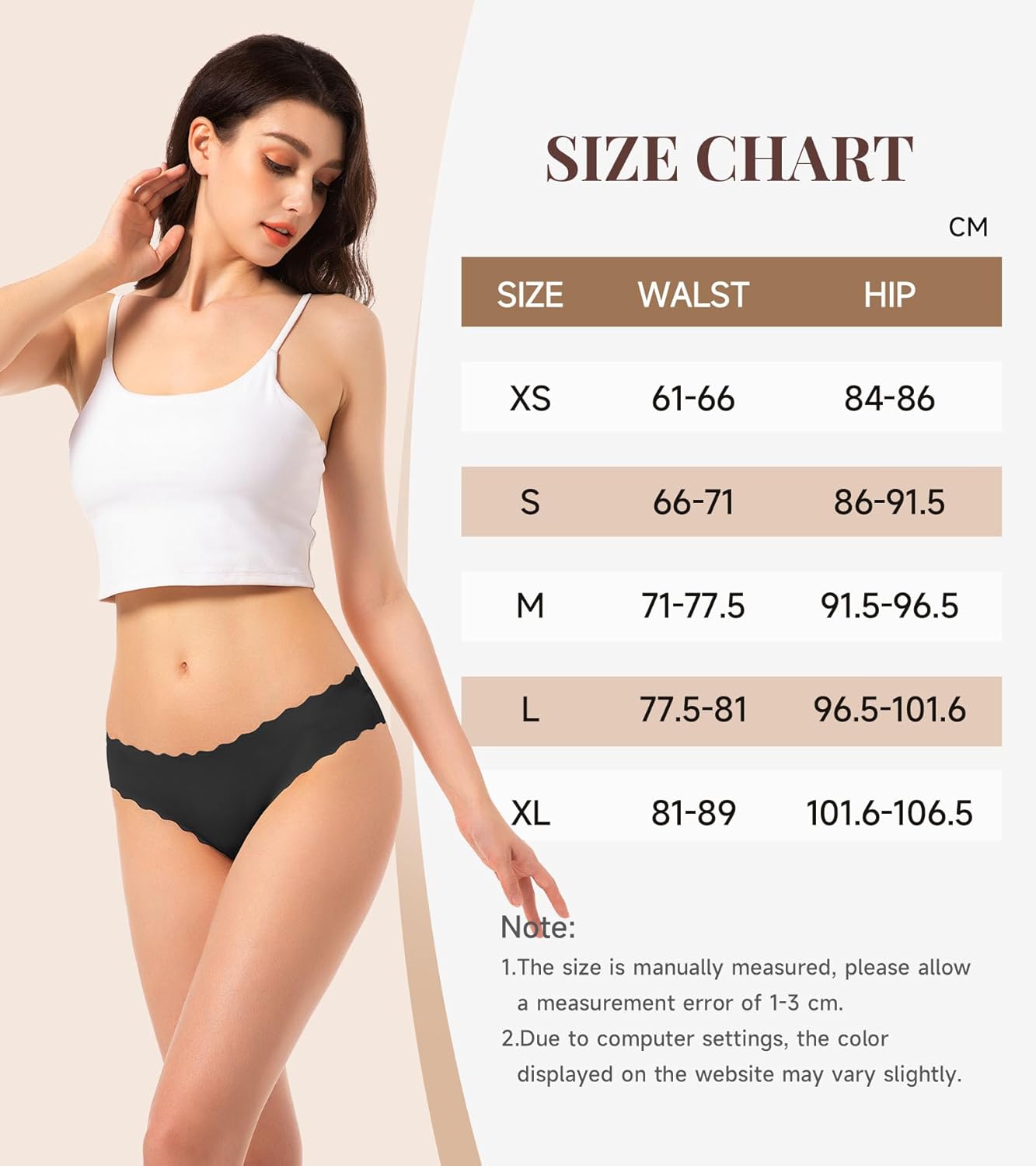 Thumbnail 6 de TANSTC seamless knickers, 6 pack briefs