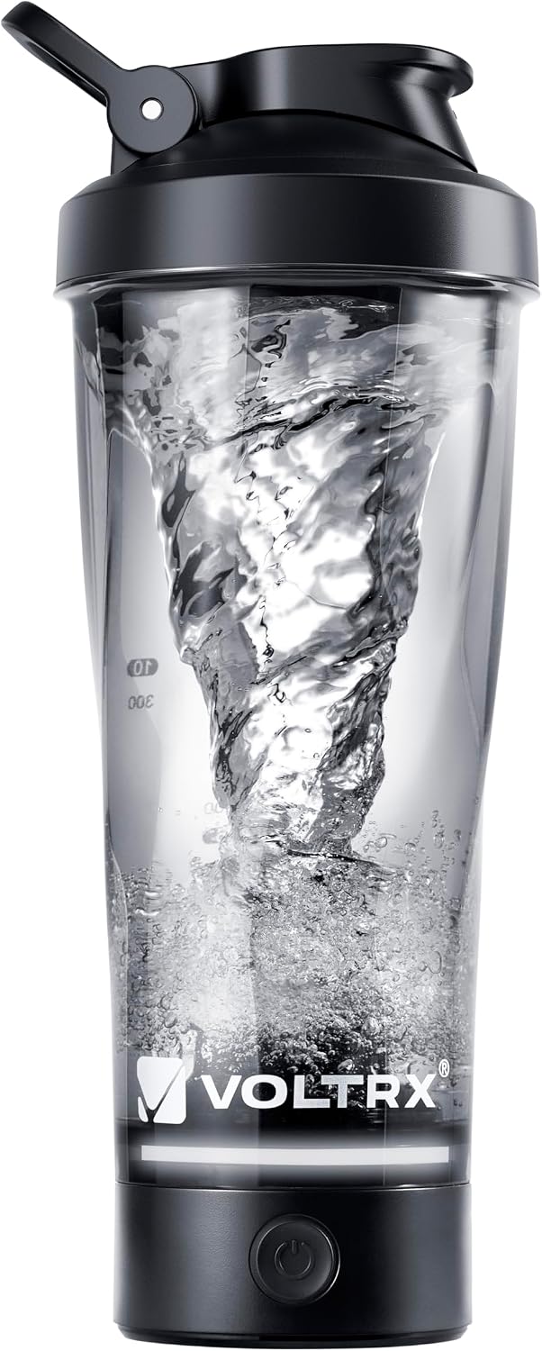 Detalle de VOLTRX VortexBoost Electric Shaker Bottle 20oz