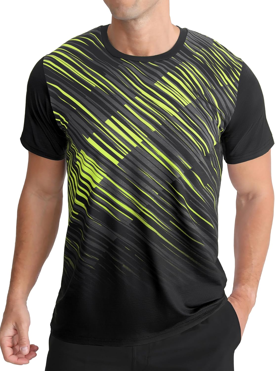 Thumbnail 6 de APTRO Herren Sport Funktionsshirt: Schnelltrocknend, elastisch und komfortabel für Training & Freizeit