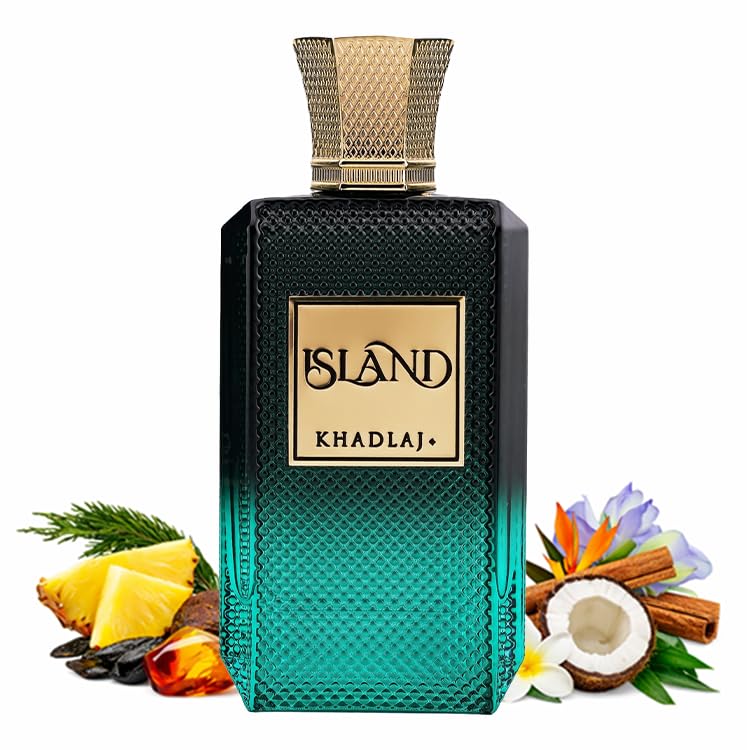 Thumbnail 6 de Khadlaj KL10025 Island Extrait de Parfum Spray, Unisex Fruity-Oriental Scent