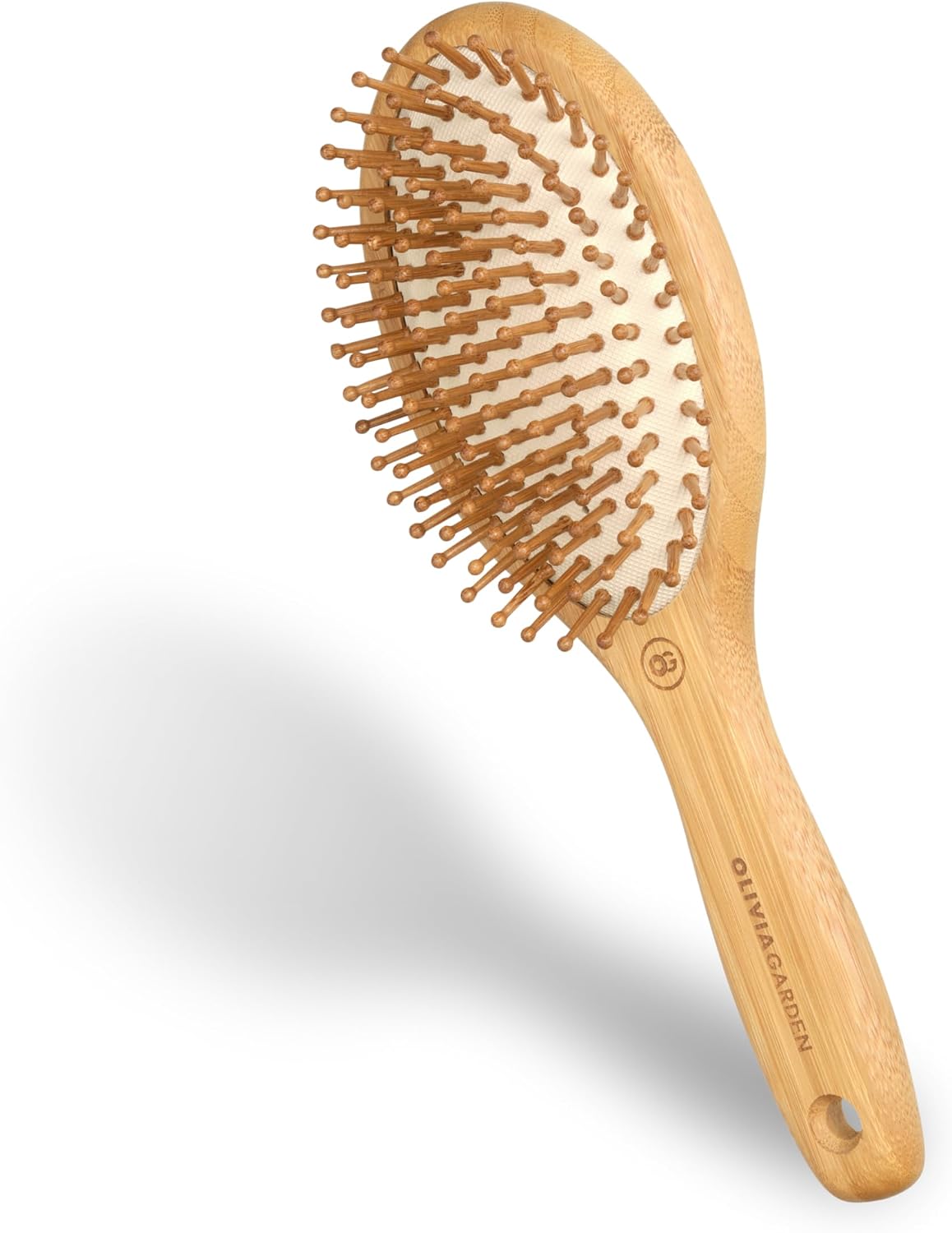 Detalle de Olivia Garden Bamboo Touch Detangle Massage - M – bambusowa szczotka do włosów