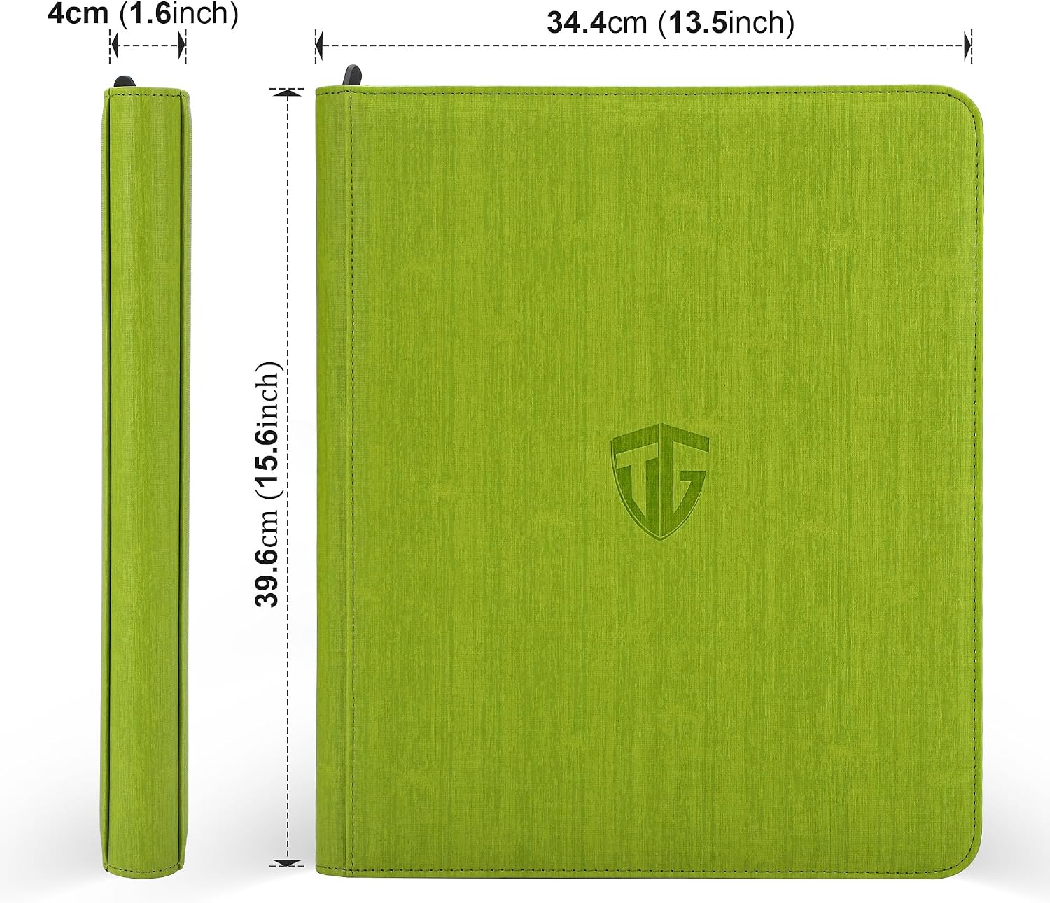 Thumbnail 4 de TCGUARD Sammelkarten Album 216 Karten — 9 Fächer Binder mit Toploader-Hüllen