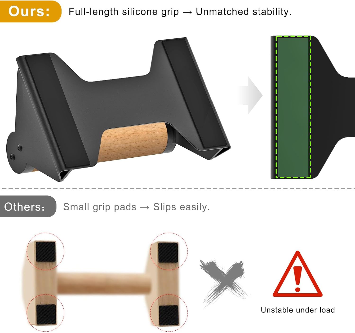 Detalle 2 de Kipika Push-Up Bars