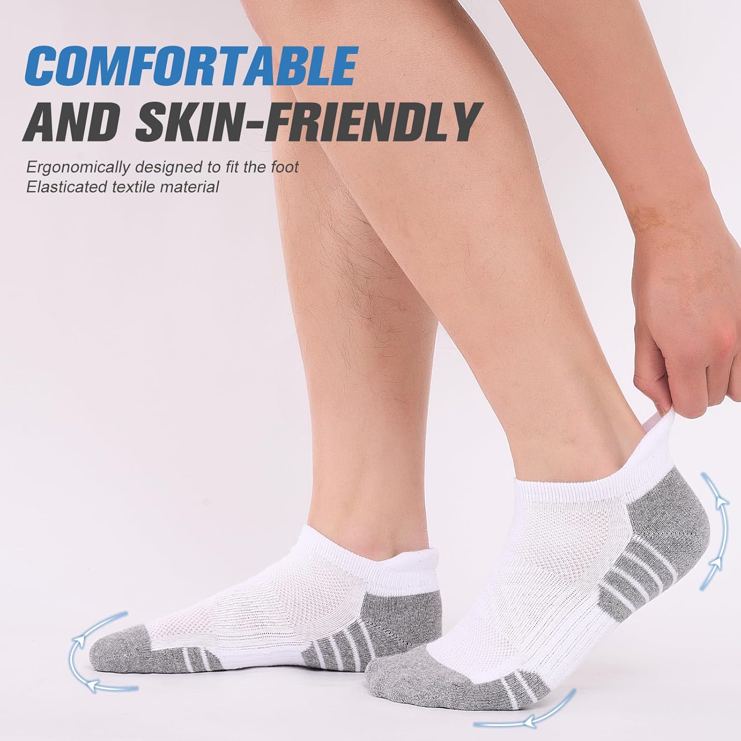 Thumbnail 5 de Cirorld socks 6 pairs anti blister