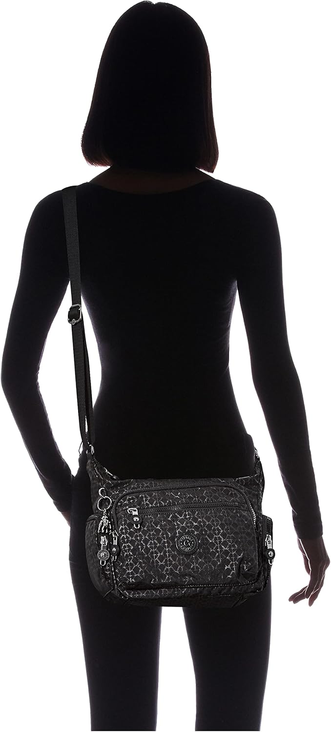 Thumbnail 1 de Kipling GABBIE S Kleine Umhängetasche Signature Emb Schwarz