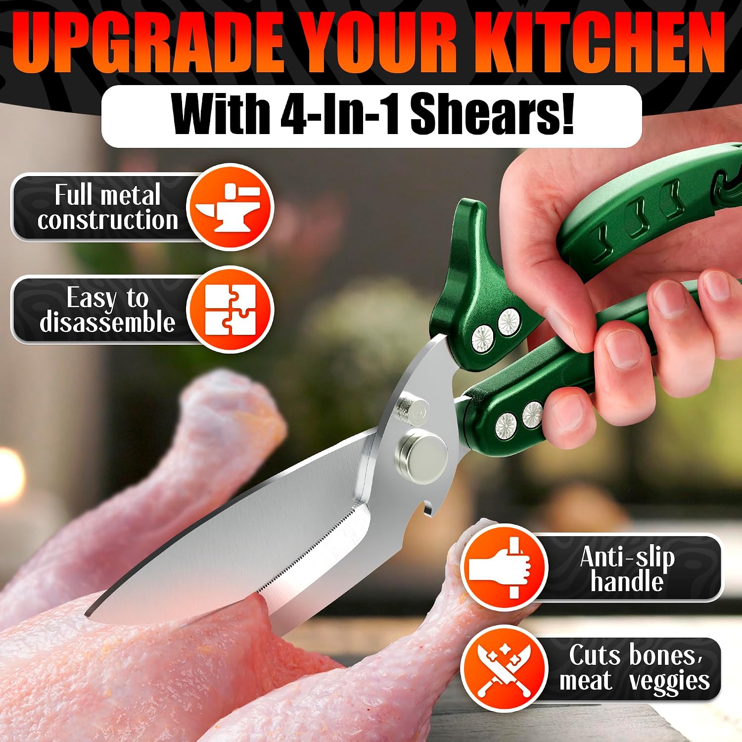 Detalle 2 de Kitchen Shears Stainless Steel