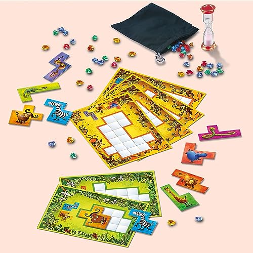 Detalle de Kosmos Ubongo! Junior – Rasantes Legespiel ab 5 Jahren
