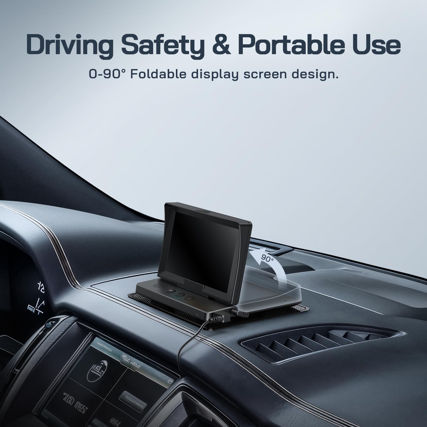 Thumbnail 5 de WOLFANG WB01 1080P Baby Car Camera with 5" Screen and USB-C Plug and Play