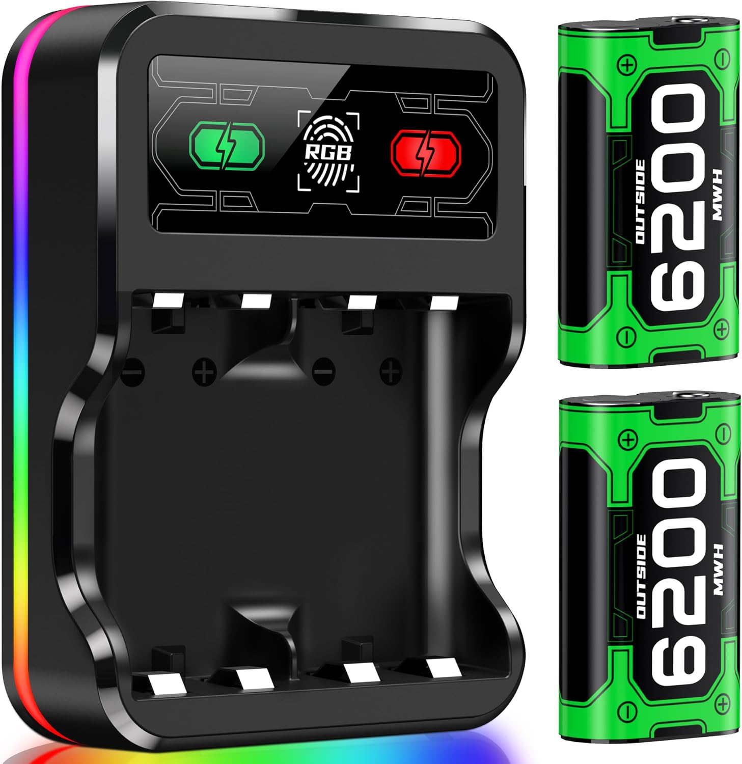 Thumbnail 6 de Xbox Controller Rechargeable Battery Pack with Dock for Xbox Series X|S