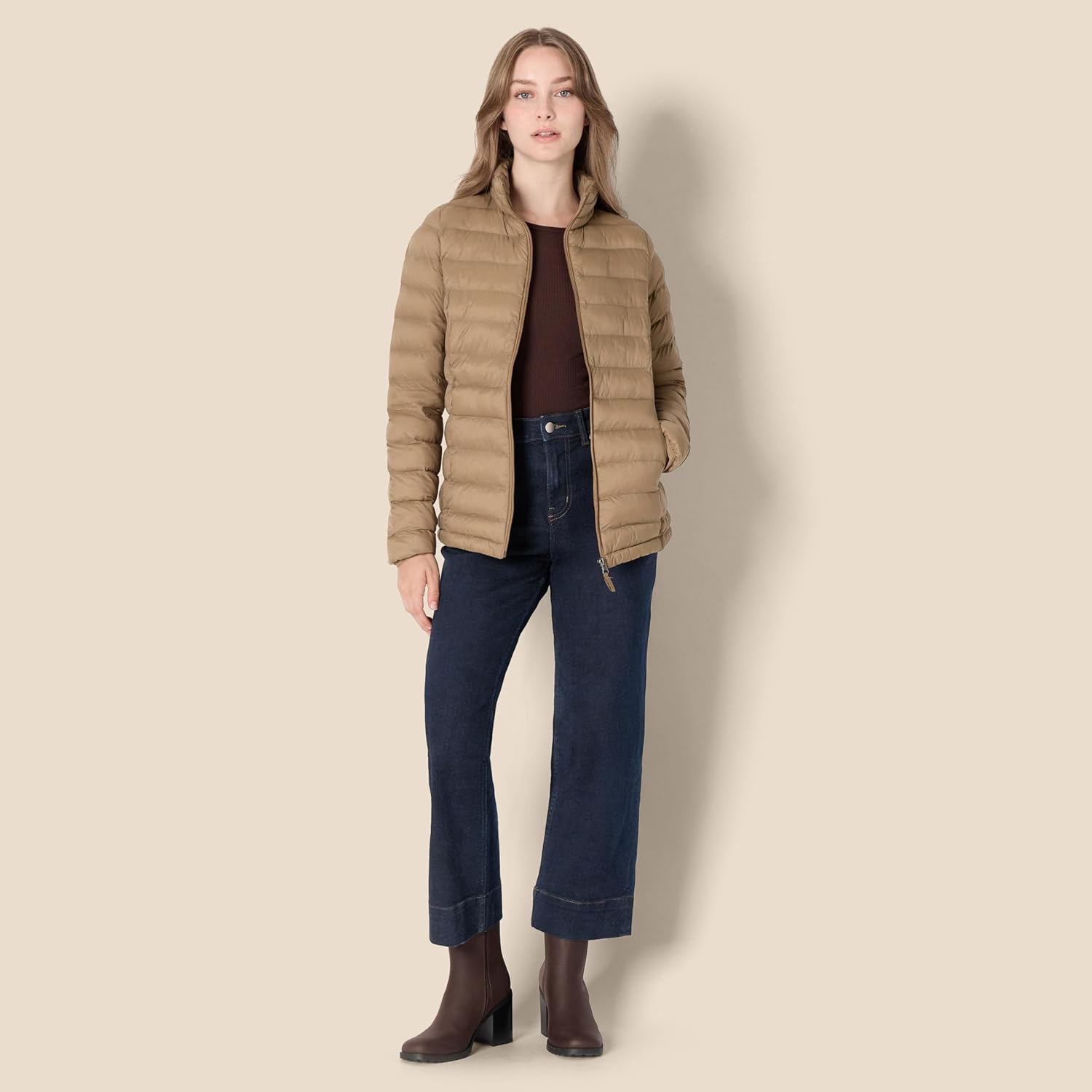 Thumbnail 4 de Amazon Essentials Damen leichte Steppjacke wasserabweisend, packbar (Daunenjacke für den Übergang)