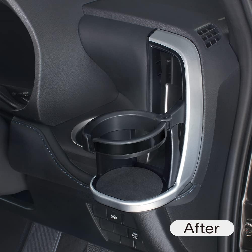 Detalle de 槌屋ヤック SY-NV12 90系ノア・ヴォクシー専用エアコンドリンクホルダー 運転席用