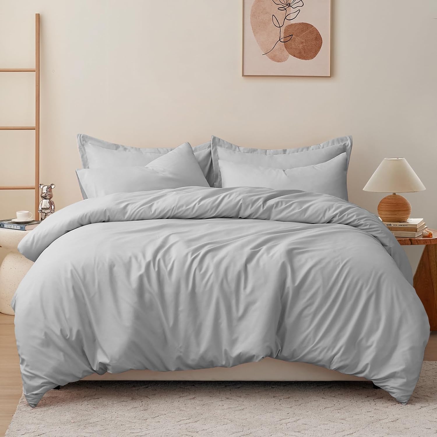 Detalle de RUIKASI King Size Duvet Cover Set 230x220 cm