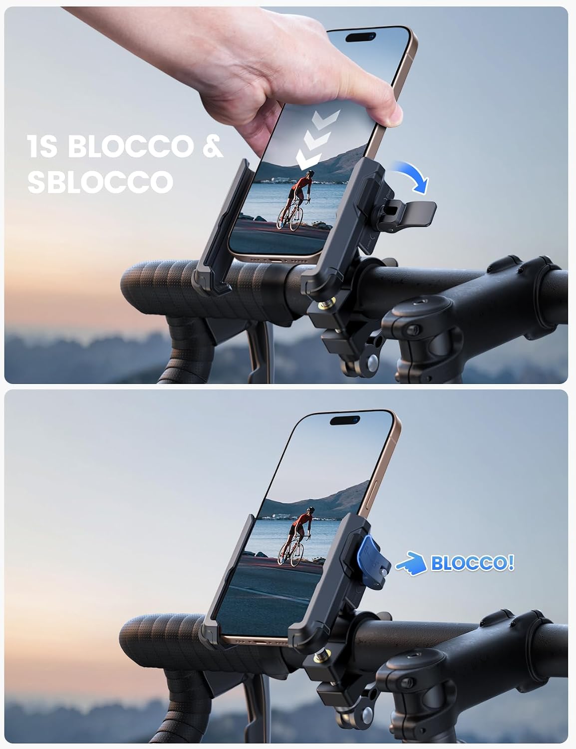 Thumbnail 2 de Lamicall Supporto Telefono Bicicletta 360°