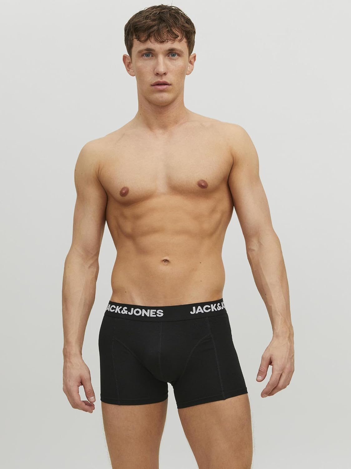 Detalle de JACK & JONES Jachuey Trunks 5 Pack NOOS calzoncillos boxer para hombre (negro, L)