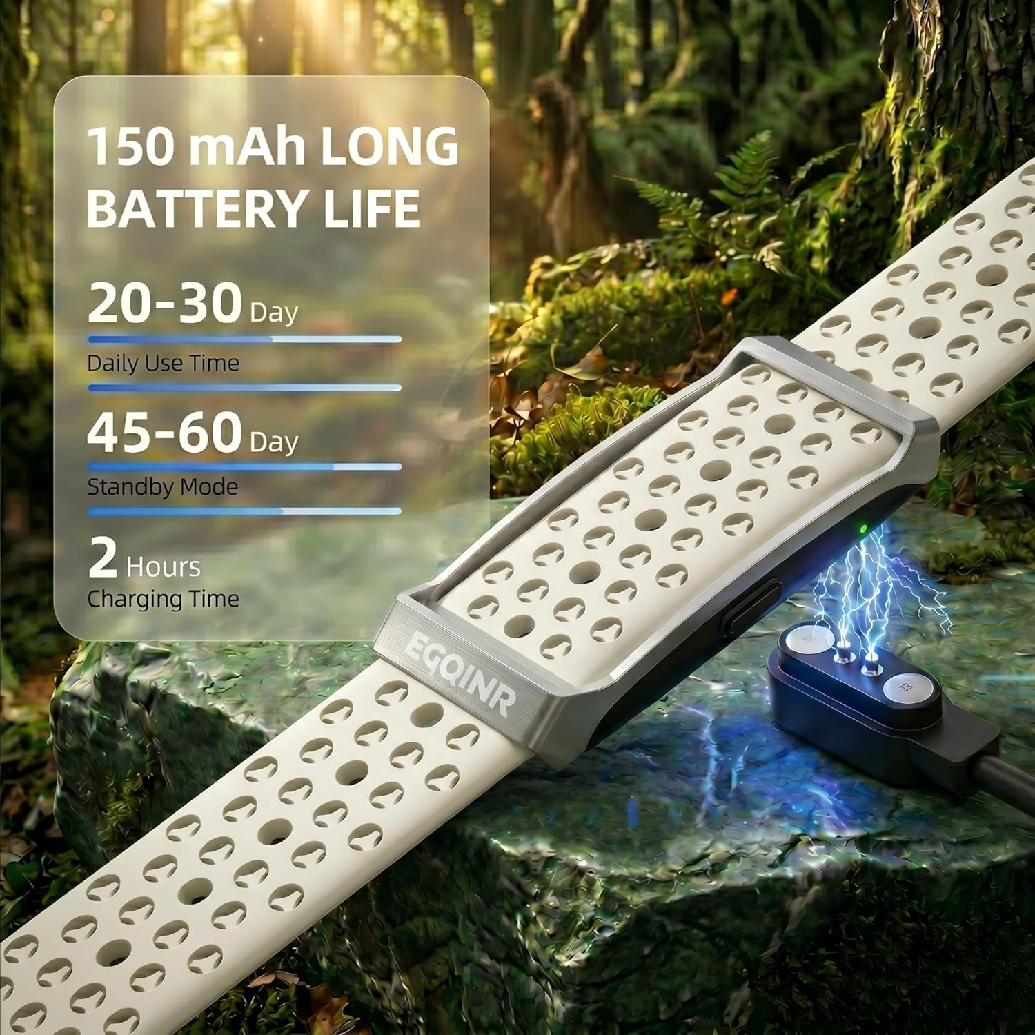 Thumbnail 6 de EGQINR Smart Bracelet for Women: Ultra-Thin, 170+ Sports Modes & 20–30 Day Battery