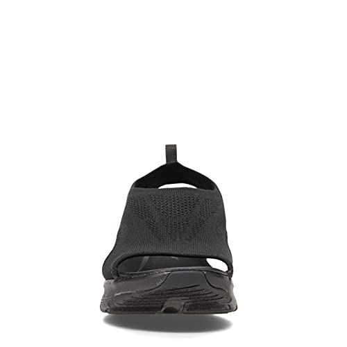 Detalle de Skechers Arch Fit City Catch Mujer Sandali en Black Knit (40 EU) – comodidad con soporte