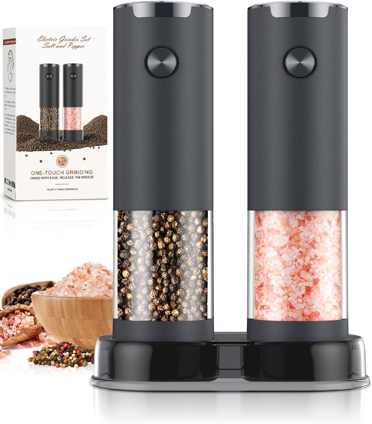 Thumbnail 6 de Electric Salt and Pepper Grinder, Stainless Steel