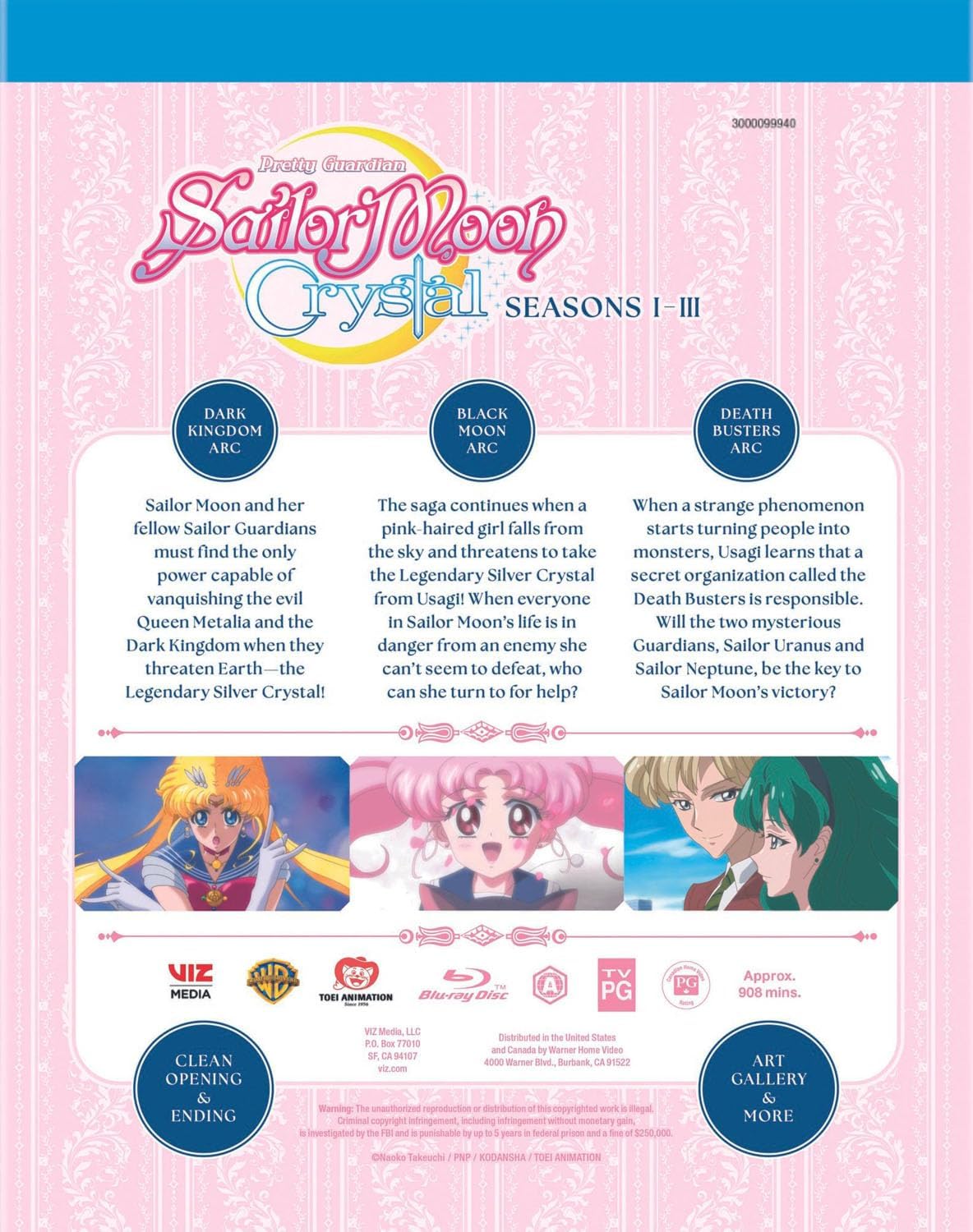 Thumbnail 1 de Sailor Moon Crystal Season 1-3 Limited Edition Blu-ray